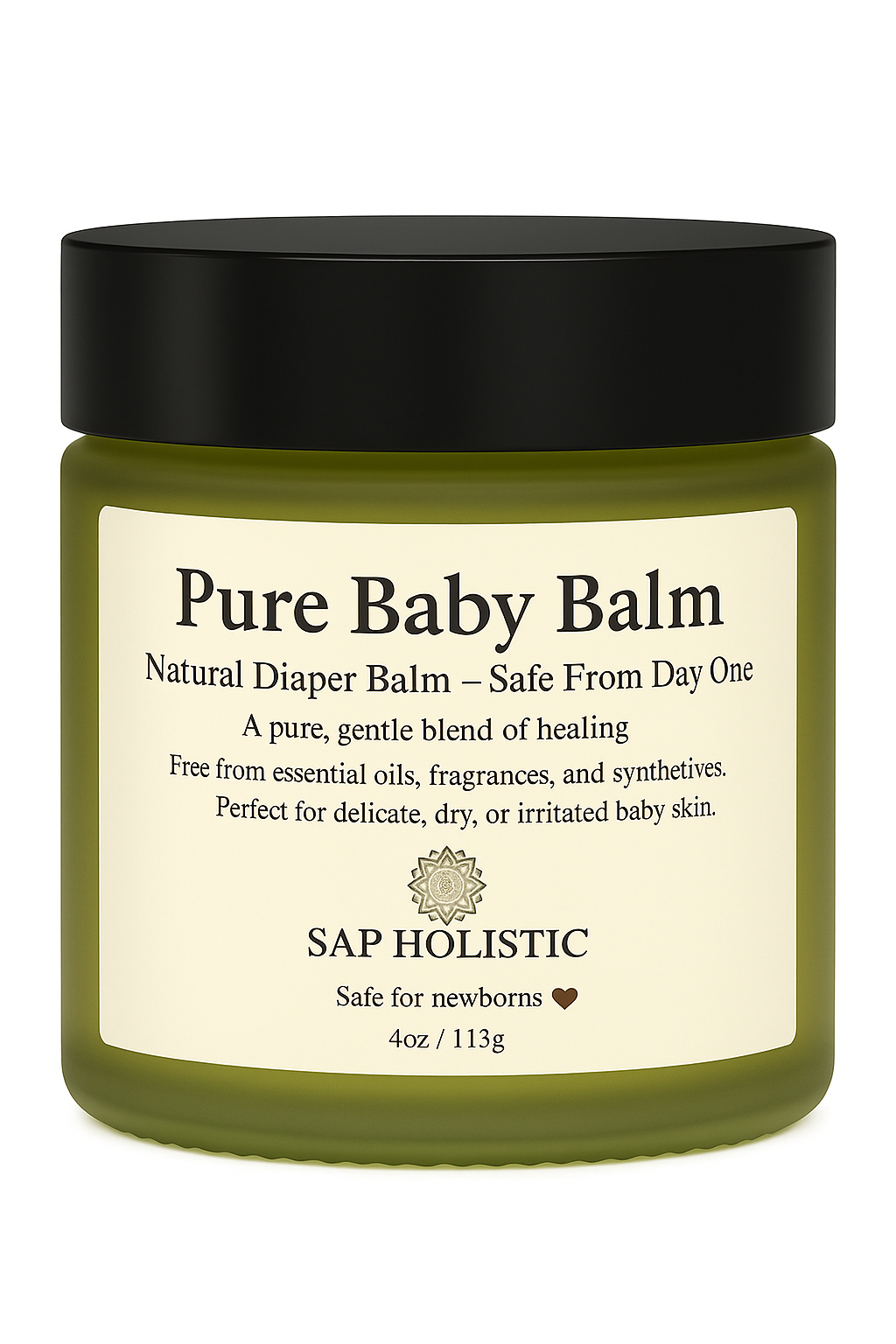 🌿 Pure Baby Balm – Natural Diaper Balm (4oz)